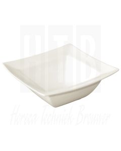 Olympia Lumina vierkant schaaltje met rand, 16,5cm
