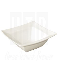 Olympia Lumina vierkant schaaltje met rand, 26cm