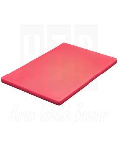Hygiplas Snijplank 45x30x2cm rood (lichte kwaliteit)