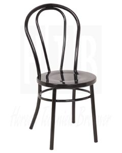 Bolero stoel - zwart (per 2 stuks)