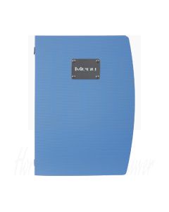 Securit Rrio A4 menuhouder blauw