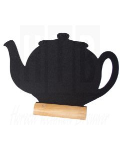 Securit tafel krijtbordje theepot