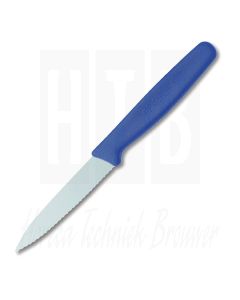 Victorinox gekarteld schilmesje blauw 8cm