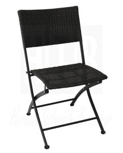 Bolero opklapbaar rotan stoelen (2 stuks)