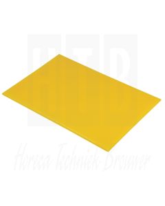Hygiplas Snijplank 60x45x1,25cm geel