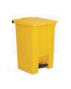 Rubbermaid afvalcontainer geel 45.5Ltr