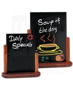 Tafelbordje klein mahonie