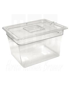 Vogue polycarbonaat GN 1/2 200 mm