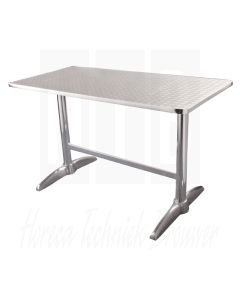 Bolero RVS tafel 120x60cm
