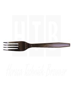 Disposable vork zwart, 17,8cm (Box 100)
