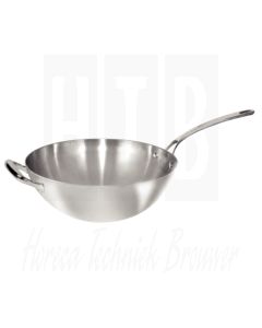 Vogue pro rvs wok 38cm