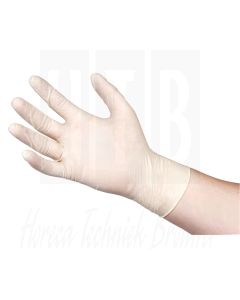 Handschoenen latex poedervrij - maat S (Box 100)