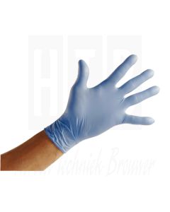 Handschoenen poedervrij synthetisch rubber - maat S (Box 100)