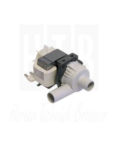 AFVOERPOMP HANNING BE28B3-031 SX 100Watt 0HP 220/230Volt 50HZ, INGANG 24MM, UITGANG 24MM,STEKKERAANSLUITING 6.3MM