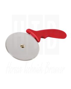 Vogue pizza wielsnijder rood 12,5cm