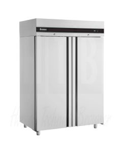 Inomak dubbeldeurs RVS koelkast Slimline, 1440 x 768 x 2100-2160 mm, CEP2144/SL