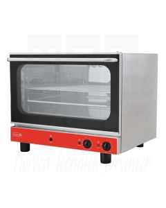 Gastro-M heteluchtoven 4x 60x40cm met bevochtiger 230 Volt 50HZ, GR202
