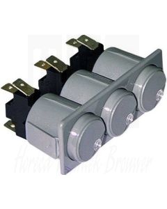 PUSH BUTTON 3 OUTLETS, SQ120, SQ160, SQ240