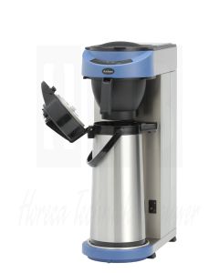 Koffiemachine met pompthermoskan Animo MT100 - BLAUW, handwatervulling, 10520