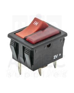 Schakelaar Numatic Hi / Low + LED, 221102, NUM0038