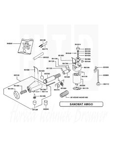 SANOMAT ventilator Amigo/Line/EPS/ECM, 503460