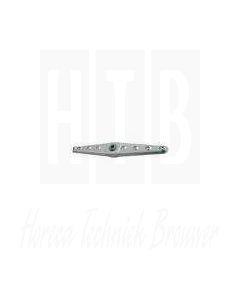 Wasarm L=490mm sproeiers 8 inbouw ø 50mm inbouwpositie onder, ELETTROBAR 990087