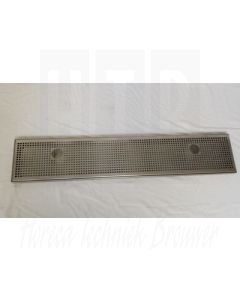 Gebruikt RVS lekblad Animo 720 x 140 x 20mm, HTB-1077-USED