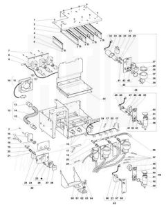 Ventilator assembly Wittenborg FB7100, FB7200, FB7600, 42391100