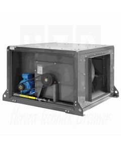 CHAYSOL Luchtbehandelingskast met V-snaar gedreven ventilator UPDN 10/10-1.1 kW