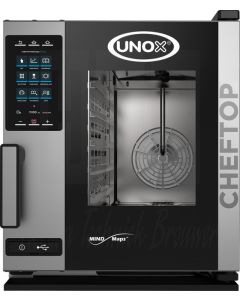 UNOX CHEFTOP MIND.Maps™ PLUS Combisteamer Compact, 5 x 2/3GN, 400 Volt 50HZ, 5,2 KW, XECC-0523-EPLM